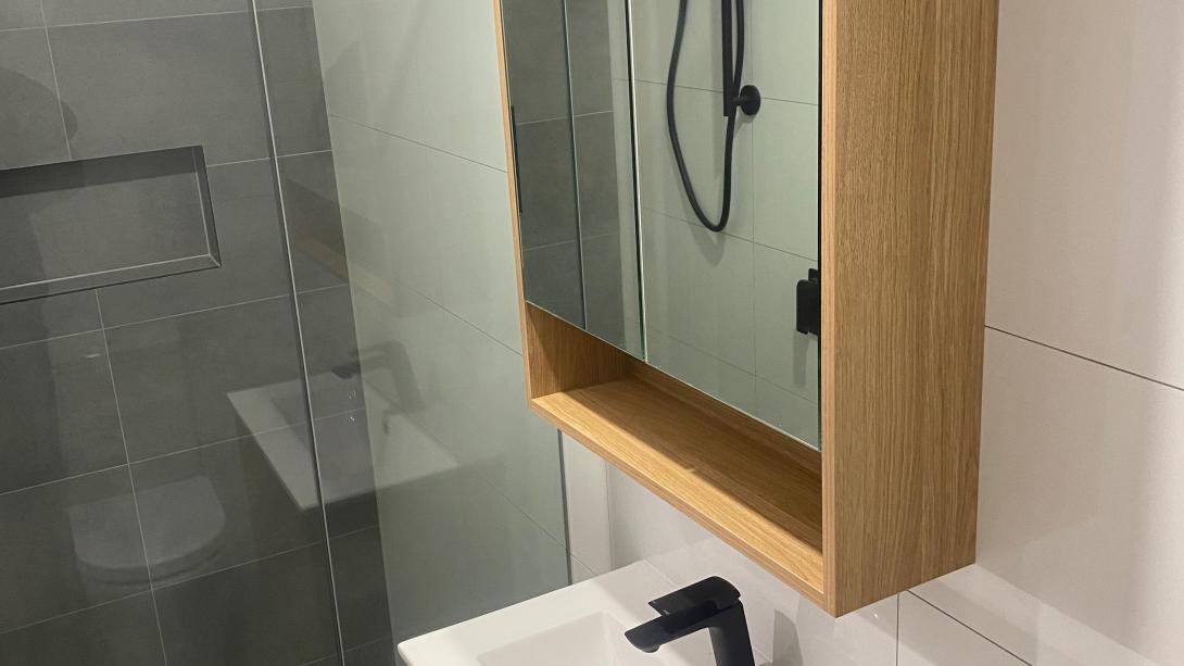 Bathroom Wall Cabinets with Mirror