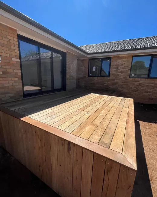 Hardwood Deck