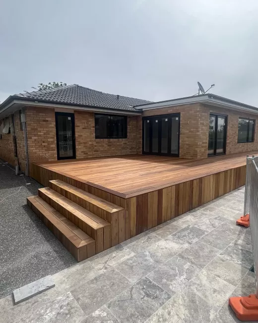 Hardwood Deck